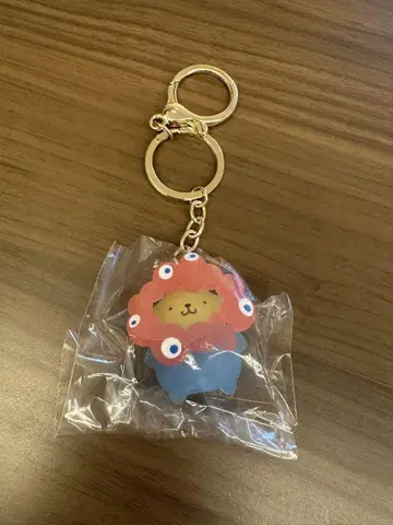 산리오 미야쿠미야쿠 클리어 컬러 키링