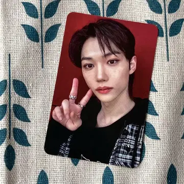 StrayKids maxident 2주차 공개 방송 필릭스 트레이딩 카드