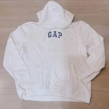GAP 화이트 후드 부착 후드티