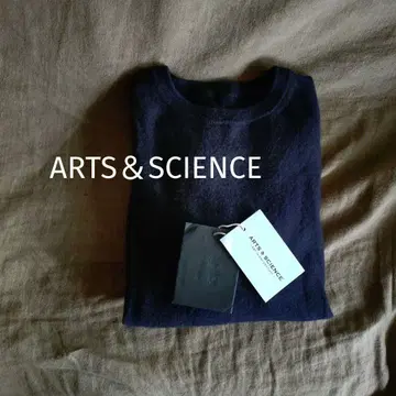 ARTS & SCIENCE 네이비 긴팔 스웨터 2 택 포함