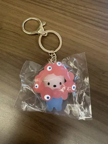 산리오 미야쿠미야쿠 클리어 컬러 키링