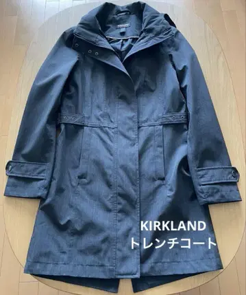 KIRKLAND 다크 그레이 트렌치코트