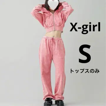 X-girl 엑스걸 HOODIE 후디 SWEAT 여성용