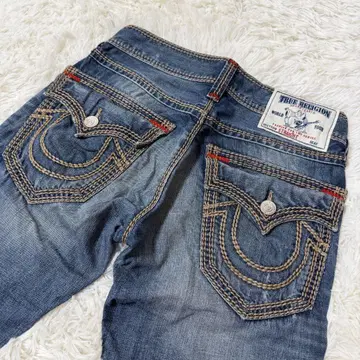 True Religion 트루 릴리전 초와이드 스티치 부츠컷