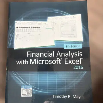 Financial Analysis Microsoft Excel 2016