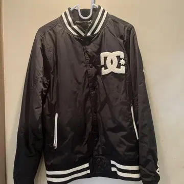 DC 블랙 바시티 자켓 S/P/CH