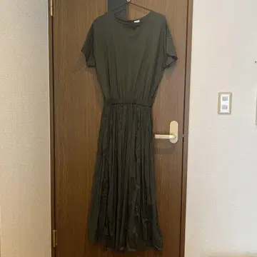 어반 리서치 그린 원피스