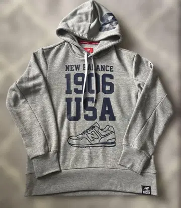 뉴발란스 New Balance 골프 후드티 그레이 남성용 L