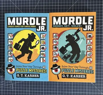 MURDLE JR. 퍼즐 미스터리 40문제 2권 세트