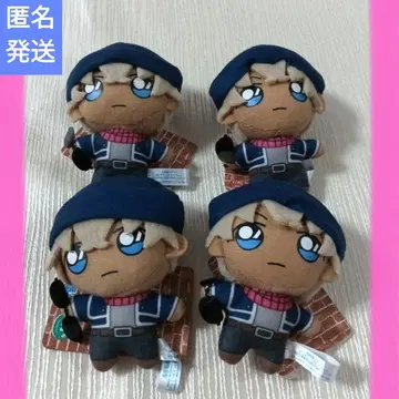 명탐정 코난 키체인 마스코트 '마츠다&하기와라&아무로&다테&스코치'