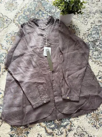 새상품!08mab 린넨 블라우스 검색 나츄란 Dgy 네스트로브