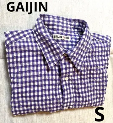 GAIJIN MADE 할리우드 런치 마켓 깅엄 체크 I