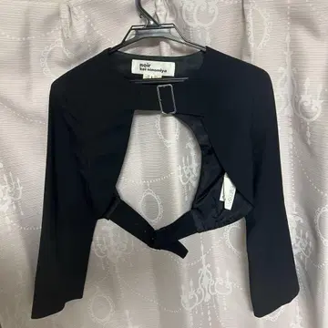 noir Kei ninomiya 울 볼레로 자켓 S