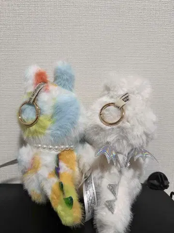labubu zimomo 봉제 인형 2개 세트