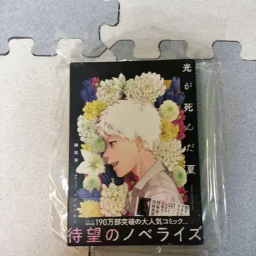 소설 빛이 죽은 여름 사인본
