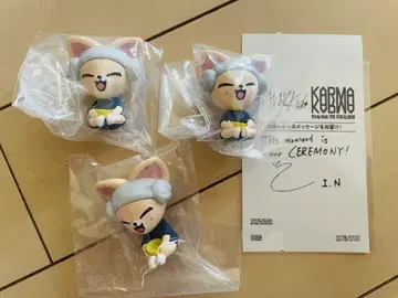 SKZOO 사우나 피규어 폭시니 3개 HMV 아이엔 영수증