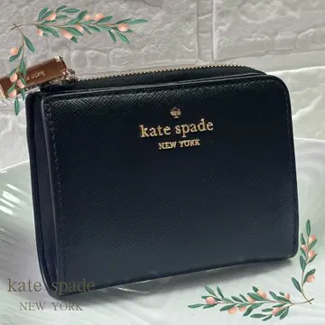 새상품 kate spade 블랙 접이식 지갑