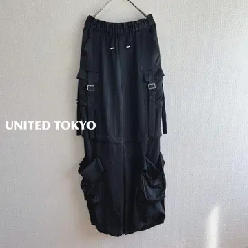 UNITEDTOKYO 새틴 워크 팬츠 m184