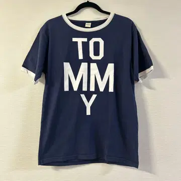 TOMMY T셔츠 L 사이즈 네이비