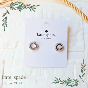 새상품 kate spade 실버 스터드 귀걸이