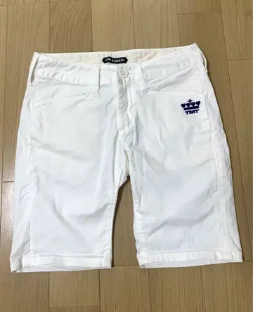 TMT 하프 팬츠 화이트 S