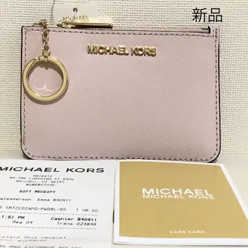 MICHAEL KORS 핑크 코인 케이스 프래그먼트 케이스