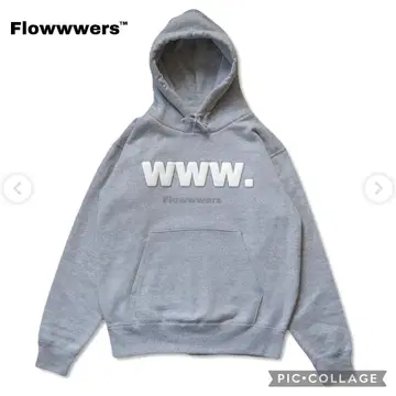 새상품급 Flowwwers 후드티 그레이
