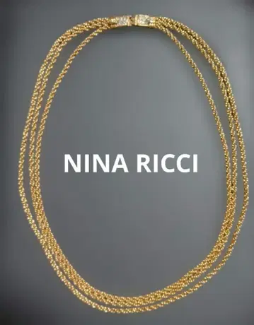 NINA RICCI 니나리치 3 목걸이 빈티지