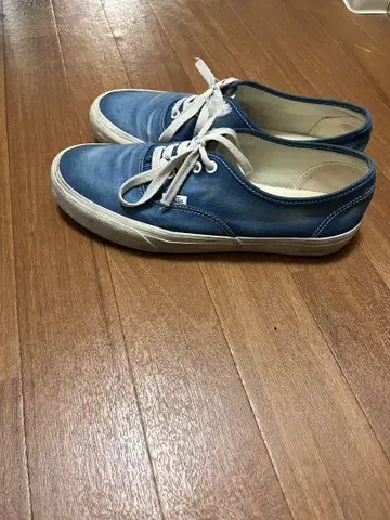 Vans 블루 로우컷 스니커즈 WAVE WASHED BLUE