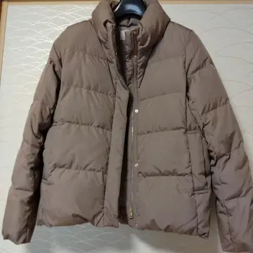 새상품급 anysis 브라운 다운 자켓 2
