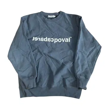 Cabaret Poval / Logo Crewneck blue