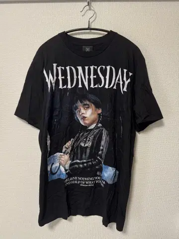 아담스 패밀리 웬즈데이 WEDNESDAY 티셔츠 Netflix