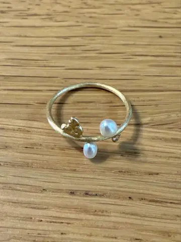 [ 제6야 muska jewelry ] 'su' Pearl ring 9호