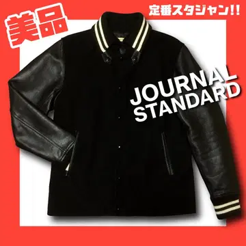 새상품급 JOURNAL STANDARD 저널 스탠다드 바시티 자켓