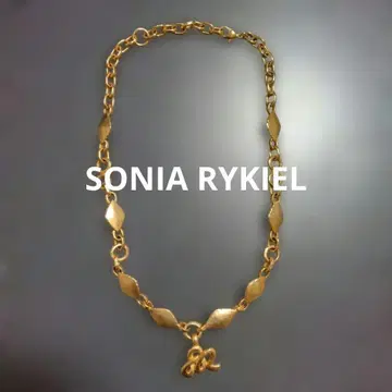 SONIA RYKIEL 소니아 리키엘 목걸이 빈티지 로고