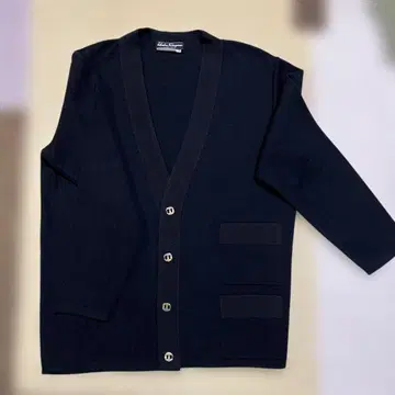 Ferragamo 블랙 롱 가디건