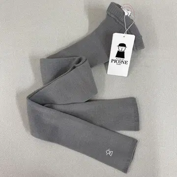 PICONE 그레이 레깅스 스톤 장식