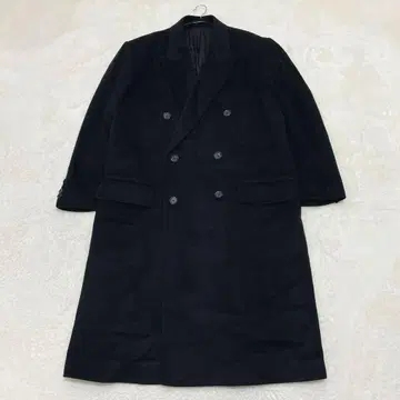 VITTORIO VENETO 캐시미어 100% 더블 브레스트 체스터 코트