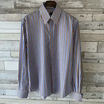 Thierry Mugler 스트라이프 셔츠 size 41 히요쿠 지테