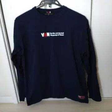 van 네이비 긴팔 T셔츠 사이즈 L