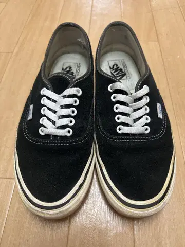 VANS 오센틱 아나하임 44dx 블랙 27cm
