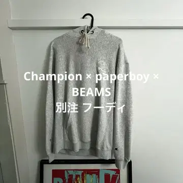 Champion x paperboy x BEAMS / 별주 후디