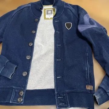 G-STAR ROW 인디고 염 맨투맨 자켓 새상품급