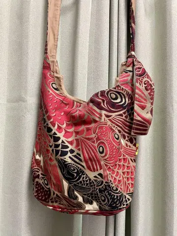 키얀 스튜디오 Ki-Yan Stuzio 숄더백 빨간 잉어