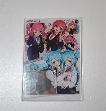 SOUND VOLTEX SDVX 아크릴 비주얼 패널 아크릴 스탠드