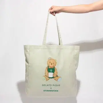 GELATO PIQUE STARBUCKS 토트백 젤라피케 스벅