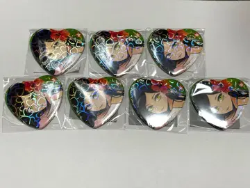 최애의 아이 이치고 프로 홍보부 하트형 홀로그램 캔뱃지 시라누이 프릴