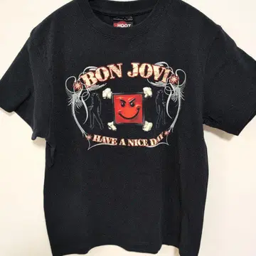 BON JOVI 2006년 일본 투어 티셔츠 S 사이즈 빈티지