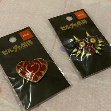 젤다의 전설 핀 배지 2개 세트