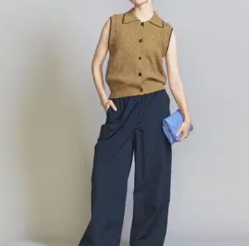 BEAUTY&YOUTH 코튼 나일론 믹스 컬러 부클레 베스트